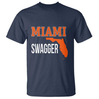 Miami Swagger Pride T Shirt Florida State Map Local Love