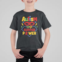 Autism Is My Superpower Autism Awareness Autism Acceptance Kid T-Shirt - Wonder Print Shop