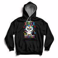 Don't Judge What You Dont Understand Autism Awarenss Penguin Hoodie - Wonder Print Shop