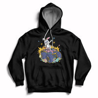 Dabbing Bunny Happy Easter Monster Truck Lovers Hoodie - Wonder Print Shop