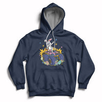 Dabbing Bunny Happy Easter Monster Truck Lovers Hoodie - Wonder Print Shop