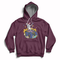 Dabbing Bunny Happy Easter Monster Truck Lovers Hoodie - Wonder Print Shop