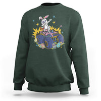 Dabbing Bunny Happy Easter Monster Truck Lovers Sweatshirt - Wonder Print Shop