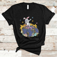 Dabbing Bunny Happy Easter Monster Truck Lovers T-Shirt - Wonder Print Shop