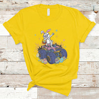 Dabbing Bunny Happy Easter Monster Truck Lovers T-Shirt - Wonder Print Shop