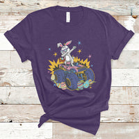 Dabbing Bunny Happy Easter Monster Truck Lovers T-Shirt - Wonder Print Shop