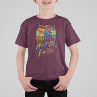 Autistic Pride Autism Acceptance Support Autism Awareness Kid T-Shirt - Wonder Print Shop