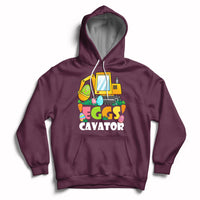 Construction Excavator Easter Day Egg Hunt for Boys Toddlers Hoodie - Wonder Print Shop