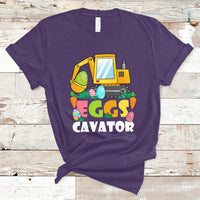 Construction Excavator Easter Day Egg Hunt for Boys Toddlers T-Shirt - Wonder Print Shop