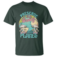Earth Day T Shirt Preserve This Groovy Planet - Wonder Print Shop