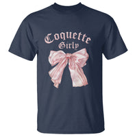Coquette Girly T Shirt Pink Bow - Wonder Print Shop