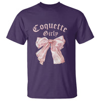 Coquette Girly T Shirt Pink Bow - Wonder Print Shop