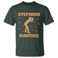Stepmom Hunting T Shirt Funny Saying Dad Finding Bonus Mom - Wonder Print Shop