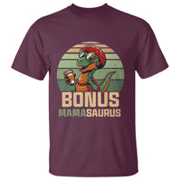 Funny Dinosaur Stepmom T Shirt Bonus Mamasaurus Mom Mother's Day - Wonder Print Shop