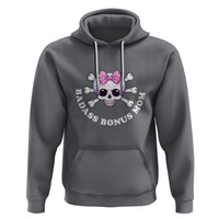 Funny Stepmom Hoodie Badass Bonus Mom - Wonder Print Shop