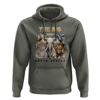 The Big Five South Africa Hoodie Elephant Lion Rhino Buffalo Leopard Animals Safari Wildlife
