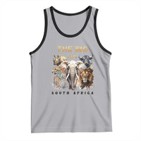 The Big Five South Africa Tank Top Elephant Lion Rhino Buffalo Leopard Animals Safari Wildlife
