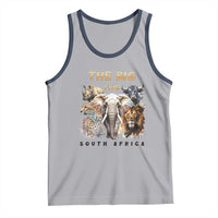 The Big Five South Africa Tank Top Elephant Lion Rhino Buffalo Leopard Animals Safari Wildlife