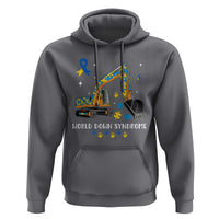 World Down Syndrome Awareness Day Bulldozer Hoodie
