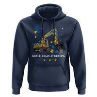 World Down Syndrome Awareness Day Bulldozer Hoodie