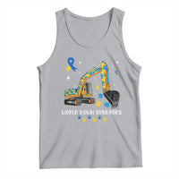 World Down Syndrome Awareness Day Bulldozer Tank Top