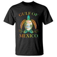 Gulf Of America Est 2025 T Shirt Funny Turtle Beach Vibe