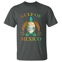 Gulf Of America Est 2025 T Shirt Funny Turtle Beach Vibe