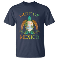 Gulf Of America Est 2025 T Shirt Funny Turtle Beach Vibe
