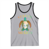 Gulf Of America Est 2025 Tank Top Funny Turtle Beach Vibe