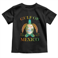 Gulf Of America Est 2025 Toddler T Shirt Funny Turtle Beach Vibe