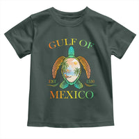 Gulf Of America Est 2025 Toddler T Shirt Funny Turtle Beach Vibe