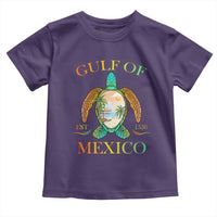 Gulf Of America Est 2025 Toddler T Shirt Funny Turtle Beach Vibe