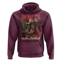 Boots On The Ground Hoodie Cowgirl Line Dance Western Cowboy