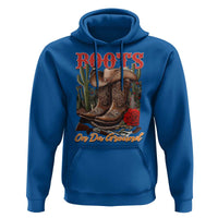 Boots On The Ground Hoodie Cowgirl Line Dance Western Cowboy
