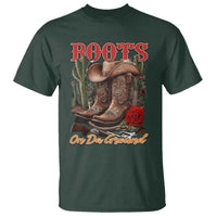 Boots On The Ground T Shirt Cowgirl Line Dance Western Cowboy