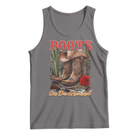 Boots On The Ground Tank Top Cowgirl Line Dance Western Cowboy