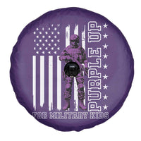 Purple Up For Military Kids Spare Tire Cover Military Child Month