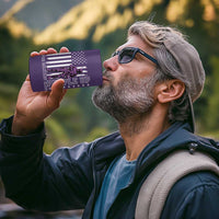 Purple Up For Military Kids 4 in 1 Can Cooler Tumbler Military Child Month