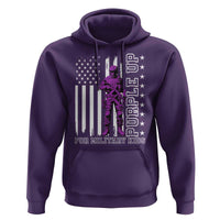 Purple Up For Military Kids Hoodie Military Child Month