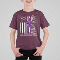 Purple Up For Military Kids T Shirt For Kid Military Child Month