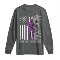 Purple Up For Military Kids Long Sleeve Shirt Military Child Month