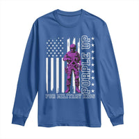 Purple Up For Military Kids Long Sleeve Shirt Military Child Month