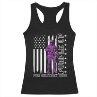 Purple Up For Military Kids Racerback Tank Top Military Child Month