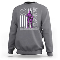 Purple Up For Military Kids Sweatshirt Military Child Month