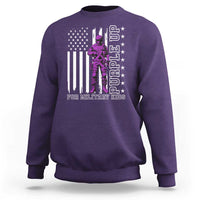 Purple Up For Military Kids Sweatshirt Military Child Month