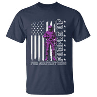 Purple Up For Military Kids T Shirt Military Child Month