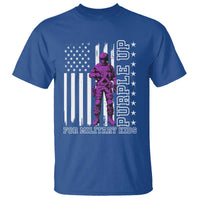 Purple Up For Military Kids T Shirt Military Child Month