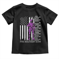 Purple Up For Military Kids Toddler T Shirt Military Child Month