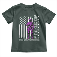 Purple Up For Military Kids Toddler T Shirt Military Child Month