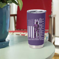 Purple Up For Military Kids Tumbler Cup Military Child Month
